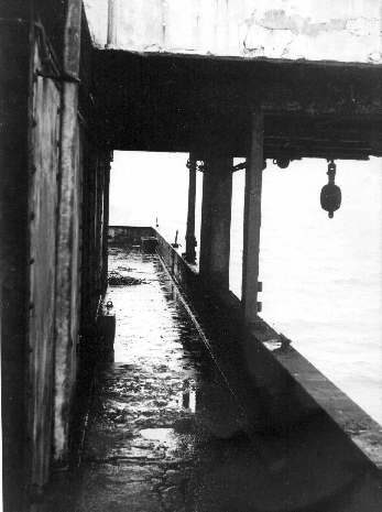 Deck level under fort wing
