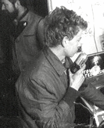 Bill Rollins does a test
