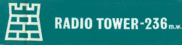 Radio Tower car sticker