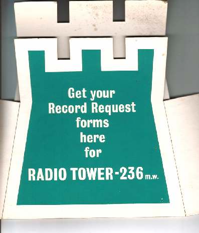Radio Tower request form holder