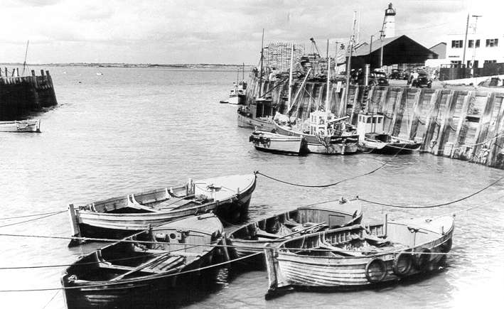 Whitstable Harbour 1950's